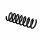 Suspension Spring Set rear coil spring Ø 13.8 mm EIBACH for e.g. MB E-CLASS