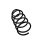 Suspension Spring Set front coil spring Ø 12.8 mm EIBACH for e.g. VOLVO C30