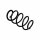 Suspension Spring Set front coil spring Ø 13 mm EIBACH for PEUGEOT PARTNER