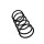Suspension Spring Set rear coil spring Ø 11.8 mm EIBACH for SUBARU FORESTER