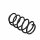 Suspension Spring Set front axle coil spring Ø 15.8 mm EIBACH for e.g. AUDI A6