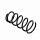 Suspension Spring Set rear coil spring Ø 13.5 mm EIBACH for SUBARU FORESTER