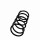 Suspension Spring Set rear coil spring Ø 13.5 mm EIBACH for SUBARU FORESTER