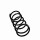 Suspension Spring Set rear coil spring Ø 13.5 mm EIBACH for SUBARU FORESTER