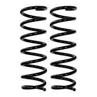 Suspension spring set car rear axle Ø 12 mm 358 mm...
