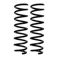 Suspension spring set car rear axle Ø 12 mm 387 mm...