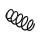Suspension Spring Set front coil spring Ø 12.5 mm EIBACH for e.g. OPEL ASTRA