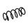 Suspension Spring Set front coil spring Ø 12.5 mm EIBACH for e.g. OPEL ASTRA