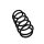 Suspension Spring Set front coil spring Ø 12.5 mm EIBACH for e.g. OPEL ASTRA
