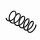 Suspension Spring Set front coil spring Ø 14 mm EIBACH for e.g. RENAULT MEGANE