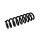 Suspension Spring Set Rear Axle Coil Spring Ø 13.2 mm EIBACH for BMW 3 Series