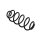 Suspension Spring Set rear coil spring Ø 10.5 mm EIBACH for PEUGEOT 207