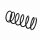 Suspension Spring Set front coil spring Ø 12.5 mm EIBACH for PEUGEOT 309