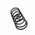 Suspension Spring Set front coil spring Ø 12.5 mm EIBACH for PEUGEOT 309
