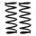 Suspension spring set rear Ø 11.5 mm 288 mm EIBACH for e.g. NISSAN ALMERA II