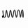 Rear Suspension Spring Set Ø 11.5 mm EIBACH for NISSAN ALMERA and others