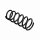 Rear Suspension Spring Set Ø 11.5 mm EIBACH for NISSAN ALMERA and others