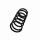 Rear Suspension Spring Set Ø 11.5 mm EIBACH for NISSAN ALMERA and others