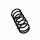 Rear Suspension Spring Set Ø 11.5 mm EIBACH for NISSAN ALMERA and others