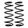 Suspension spring set front Ø 12.8 mm 357 mm EIBACH for e.g. OPEL VECTRA B CC