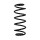 Suspension spring set front Ø 12.8 mm 357 mm EIBACH for e.g. OPEL VECTRA B CC
