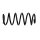 Suspension Spring Set front coil spring Ø 12.8 mm EIBACH for e.g. OPEL VECTRA