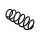 Suspension Spring Set front coil spring Ø 12.8 mm EIBACH for e.g. OPEL VECTRA
