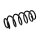 Suspension Spring Set front coil spring Ø 12.8 mm EIBACH for e.g. OPEL VECTRA