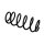 Suspension Spring Set front coil spring Ø 12.8 mm EIBACH for e.g. OPEL VECTRA