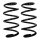 Suspension spring set front axle Ø 15.5 mm 360 mm EIBACH for e.g. MB VITO