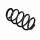 Suspension Spring Set front axle coil spring Ø 15.5 mm EIBACH for e.g. MB VITO