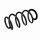 Suspension Spring Set front axle coil spring Ø 15.5 mm EIBACH for e.g. MB VITO