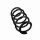 Suspension Spring Set front axle coil spring Ø 15.5 mm EIBACH for e.g. MB VITO