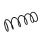 Suspension Spring Set front coil spring Ø 12 mm EIBACH for e.g. PEUGEOT 306