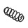 Suspension Spring Set rear coil spring Ø 11,3 mm EIBACH for MITSUBISHI COLT
