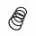 Suspension Spring Set front coil spring Ø 13.5 mm EIBACH for e.g. MB C-CLASS