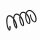 Suspension Spring Set front coil spring Ø 13.5 mm EIBACH for e.g. MB C-CLASS