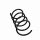 Suspension Spring Set front coil spring Ø 13.5 mm EIBACH for e.g. MB C-CLASS