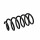 Suspension Spring Set Front Axle Coil Spring Ø 15.5 mm EIBACH for VOLVO XC90