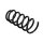 Suspension Spring Set front coil spring Ø 16 mm EIBACH for e.g. RENAULT TRAFIC