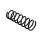 Suspension Spring Set Rear Axle Coil Spring Ø 12.5 mm EIBACH for FORD MONDEO