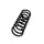 Suspension Spring Set Rear Axle Coil Spring Ø 12.5 mm EIBACH for FORD MONDEO