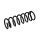 Suspension Spring Set Rear Axle Coil Spring Ø 12.5 mm EIBACH for FORD MONDEO