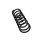 Suspension Spring Set Rear Axle Coil Spring Ø 12.5 mm EIBACH for FORD MONDEO