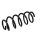 Suspension Spring Set front coil spring Ø 14.8 mm EIBACH for e.g. OPEL ANTARA