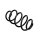 Suspension Spring Set front axle coil spring Ø 13.8 mm EIBACH for e.g. AUDI