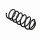 Suspension Spring Set front coil spring Ø 12.5 mm EIBACH for e.g. VW PASSAT