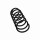 Suspension Spring Set front coil spring Ø 12.5 mm EIBACH for e.g. VW PASSAT