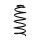 Suspension spring set front Ø 12.5 mm 340 mm EIBACH for SEAT LEON and others