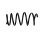 Suspension Spring Set front coil spring Ø 13.2 mm EIBACH for e.g. OPEL ASTRA